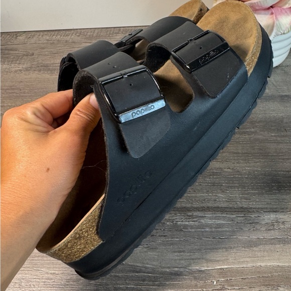 Black Women's Sandals - Picture 4 of 8